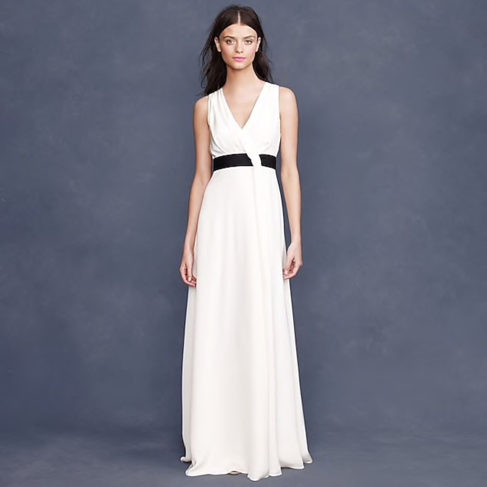 J Crew Silk Gala Dress